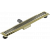 Mexen Flat M33 linear drain 60 cm, Gold - 1533060-15