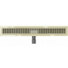 Mexen Flat M33 linear drain 70 cm, Gold - 1533070-15