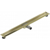 Mexen Flat M33 linear drain 80 cm, Gold - 1533080-15