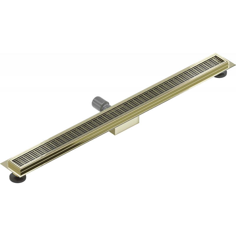 Mexen Flat M33 Linear Drain 90 cm, Gold - 1533090-15