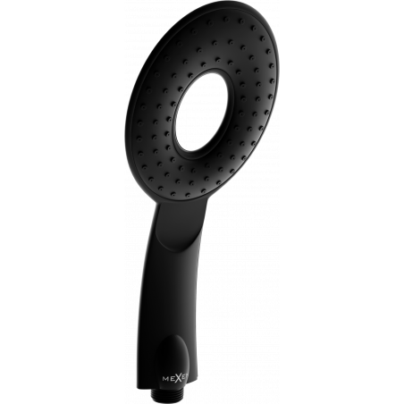 Mexen R-73 1-function shower head, black - 79573-70