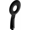 Mexen R-73 1-function shower head, black - 79573-70