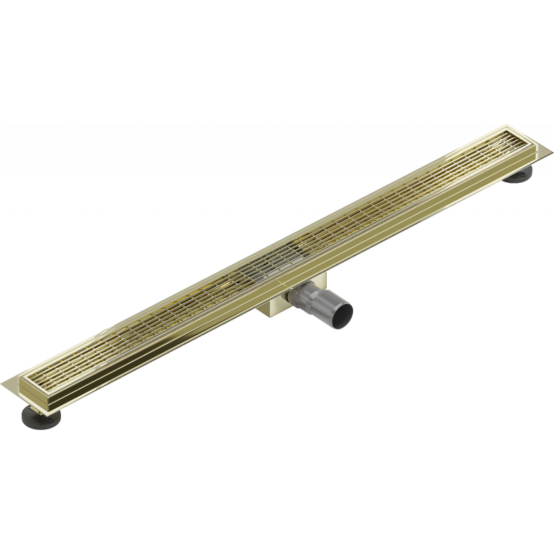 Mexen Flat M33 linear drain 100 cm, gold - 1533100-15