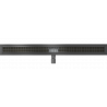 Mexen Flat M33 linear drain 80 cm, Black - 1733080-15