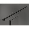 Mexen Kioto Walk-in Shower Panel 120 x 80 x 30 cm, black pattern, black - 800-120-080-221-70-70-030