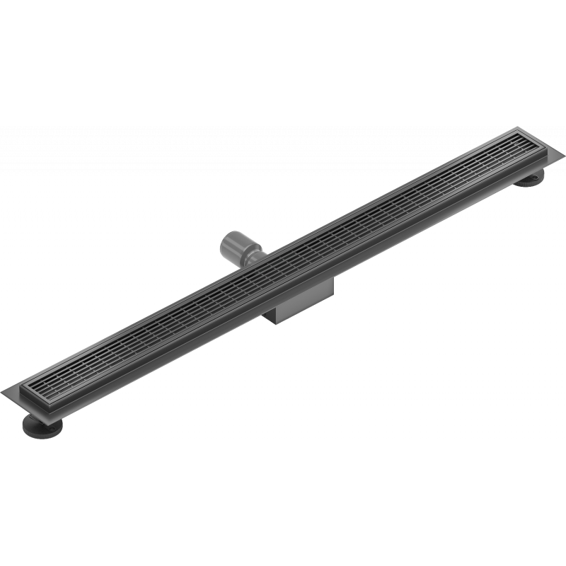 Mexen Flat M33 Linear Drain 100 cm, Black - 1733100-15