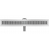 Mexen Flat 360° M33 rotary linear drain 50 cm, stainless steel - 1033050-40