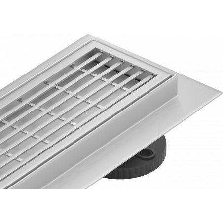 Mexen Flat 360° M33 rotary linear drain 50 cm, stainless steel - 1033050-40