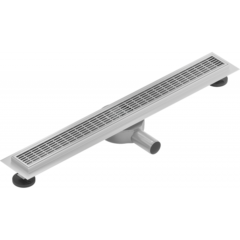 Mexen Flat 360° M33 linear rotating drain 60 cm, inox - 1033060-40