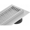 Mexen Flat 360° M33 linear rotating drain 60 cm, inox - 1033060-40