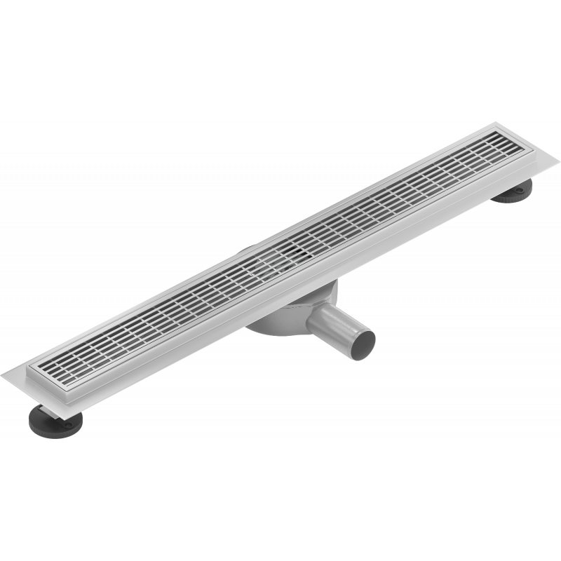 Mexen Flat 360° M33 Rotating Linear Drain 70 cm, Inox - 1033070-40