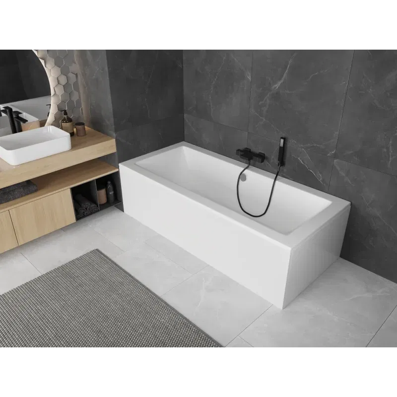 Mexen Uni cover for rectangular bath 150x70 cm, white - 55099-15070