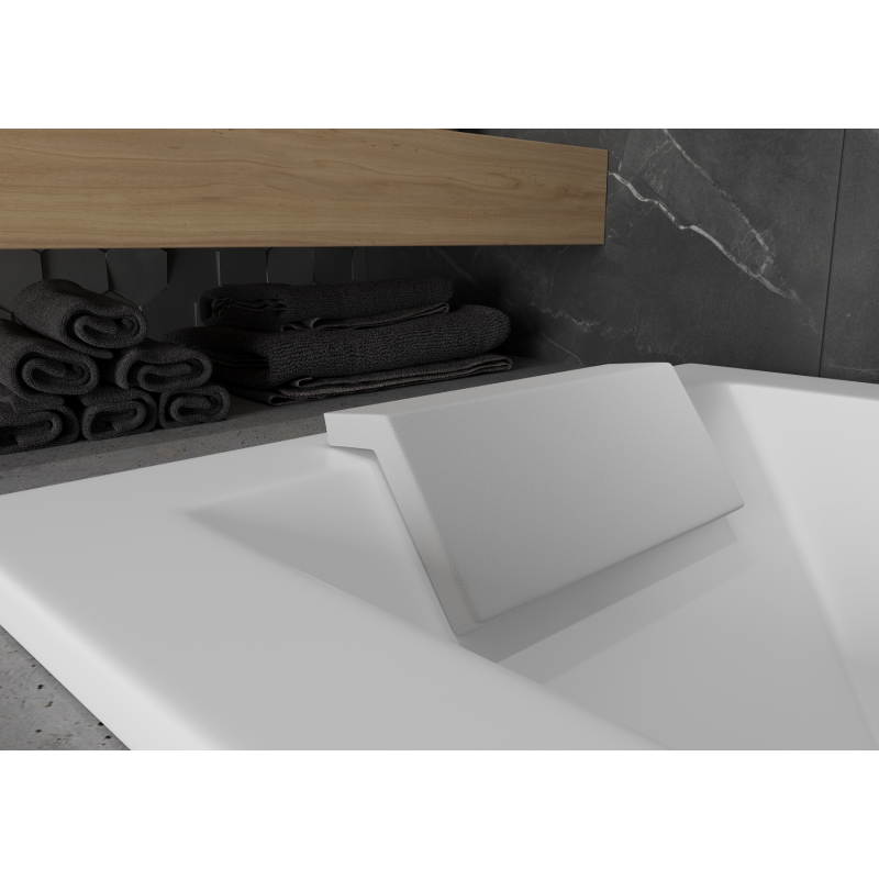 Mexen M09 Bath Pillow, White - 55009-00