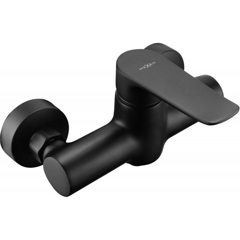 Mexen Pecos Shower mixer tap, Black - 72740-70