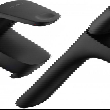 Mexen Kama washbasin mixer tap, Black - 72500-70