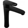 Mexen Kama high washbasin mixer tap, Black - 72510-70