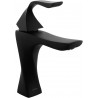 Mexen Estrella washbasin faucet, black - 72300-70
