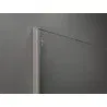 Mexen Kioto shower wall Walk-in 105 x 90 cm, transparent, brushed nickel - 800-105-202-97-00-090