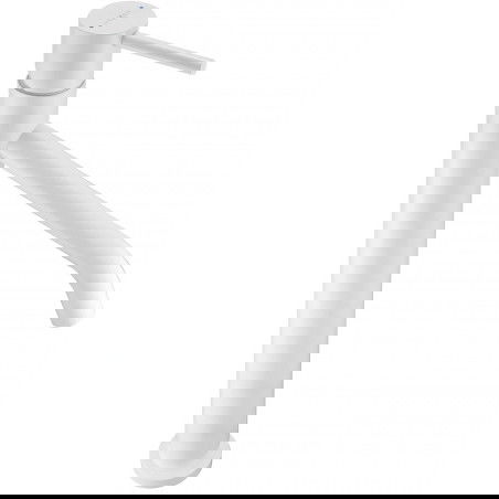 Mexen Rumba high washbasin mixer tap, White - 73510-20