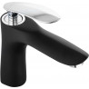 Mexen Lily washbasin faucet, black/chrome - 73600-17