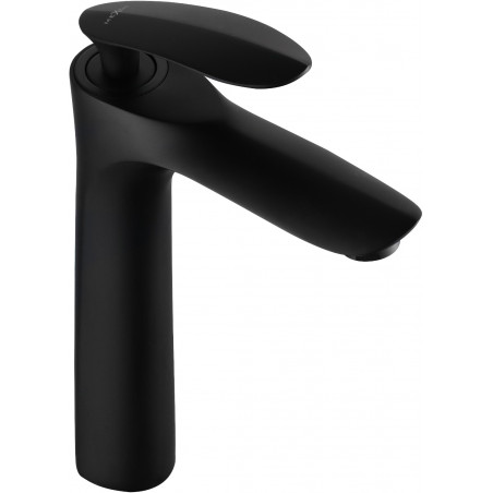 Mexen Lily tall black sink faucet - 73610-70
