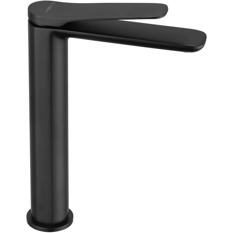 Mexen Largo high basin tap, black - 73710-70