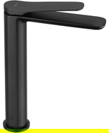 Mexen Largo high washbasin mixer tap, Black - 73710-70