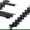 Mexen Elba washbasin mixer tap, Black - 74100-70