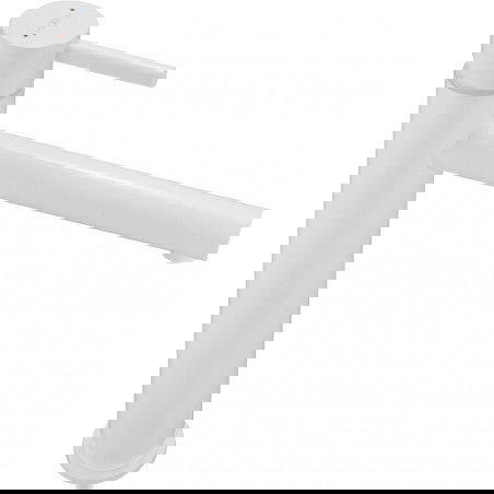 Mexen Elba high washbasin mixer tap, White - 74110-20