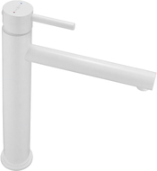 Mexen Elba high white washbasin faucet - 74110-20