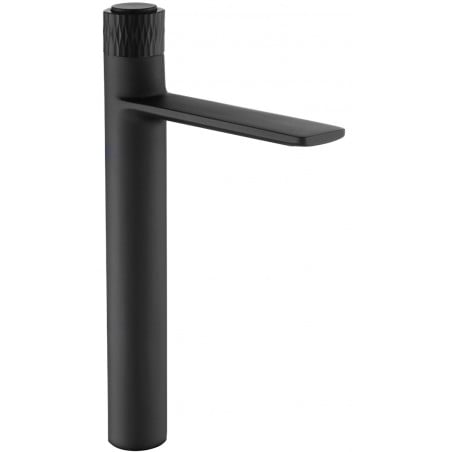 Mexen Zero+ high black washbasin faucet - 71610-70