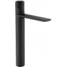 Mexen Zero+ high black washbasin faucet - 71610-70