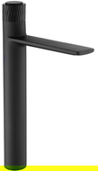 Mexen Zero+ high washbasin mixer tap, Black - 71610-70