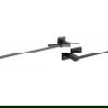 Mexen Vane towel hanger, Black - 7020924-70