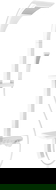Mexen Sonic surface-mounted shower set with rain shower and faucet, white - 78110-20