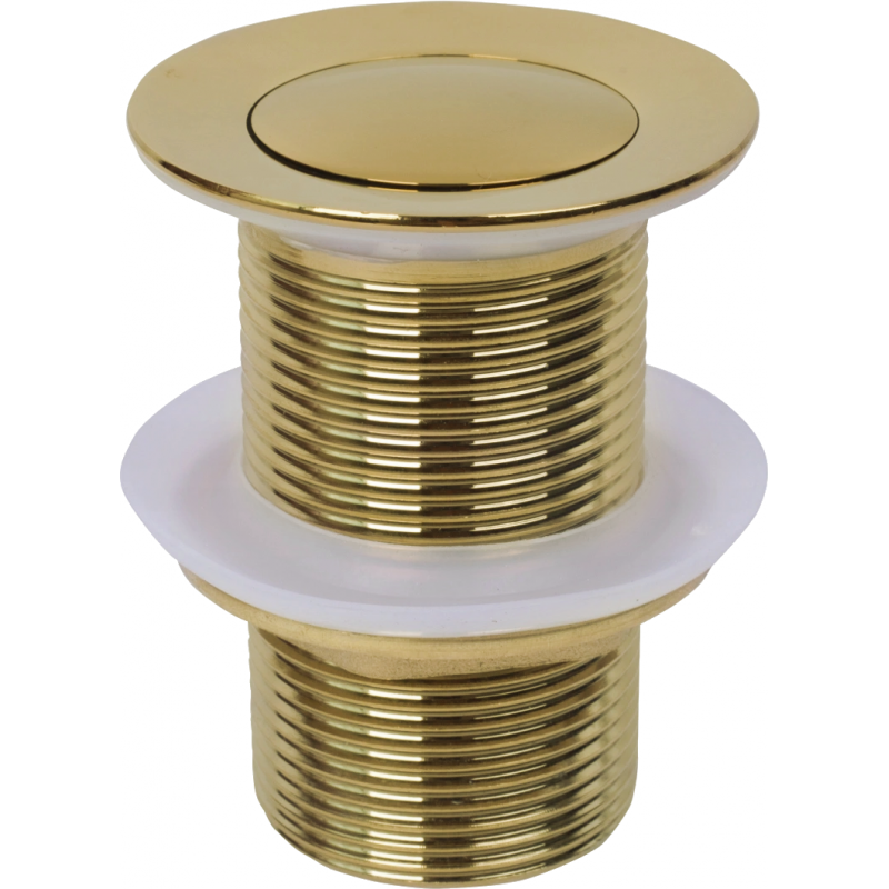 Mexen small round click-clack stopper, gold - 79915-50