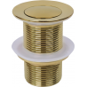 Mexen small round click-clack stopper, gold - 79915-50