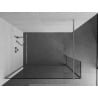 Mexen Kioto Walk-in Shower Wall 130 x 30 cm, transparent, chrome - 800-130-212-01-00-030