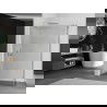 Mexen Kioto Walk-in Shower Wall 180 x 40 cm, transparent, chrome - 800-180-212-01-00-040