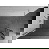 Mexen Kioto Walk-in Shower Wall 140 x 30 cm, Black Pattern, Chrome - 800-140-212-01-70-030