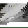 Mexen Kioto Walk-in Shower Wall 150 x 40 cm, Black Pattern, Brushed Gold - 800-150-212-55-70-040