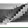 Mexen Kioto Walk-in Shower Screen 120 x 30 cm, Black Pattern, Black - 800-120-212-70-70-030
