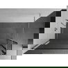 Mexen Kioto Walk-in Shower Screen 100 x 30 cm, Black Pattern, Brushed Nickel - 800-100-212-97-70-030