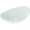 Mexen Sonia glass countertop washbasin 54 x 37 cm, white - 24145430