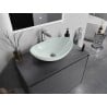 Mexen Sonia glass countertop washbasin 54 x 37 cm, white - 24145430