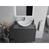 Mexen Sonia glass countertop washbasin 54 x 37 cm, white - 24145430
