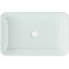 Mexen Megan glass countertop sink 56 x 36 cm, white - 24135630