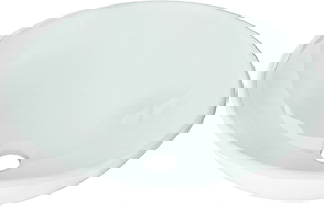 Mexen Mira glass countertop washbasin 42 x 42 cm, white - 24124230