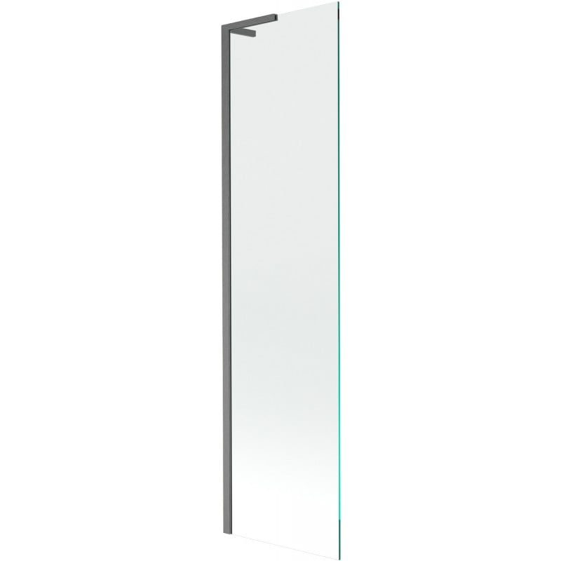 Mexen Next L bath screen 1-wing 50 x 150 cm, transparent, gun gray brushed - 895-050-000-03-00-66