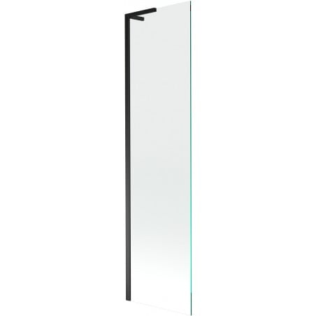 Mexen Next L bathtub screen 1-winged 50 x 150 cm, transparent, black - 895-050-000-03-00-70